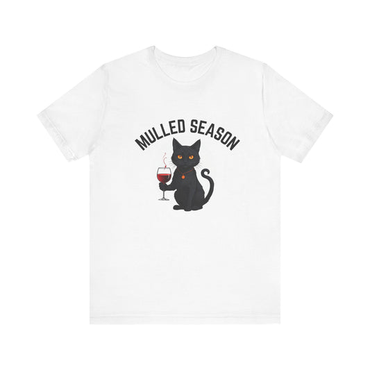 Mulled Wine Season Cat Tee