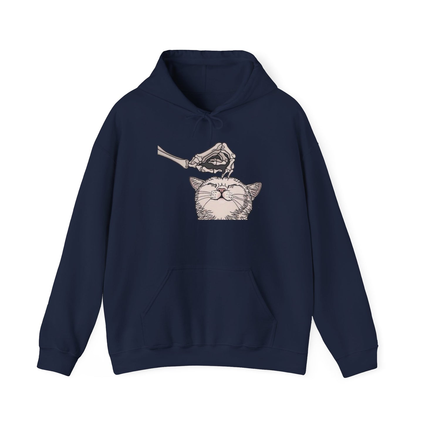 Skelton Head Scratch Unisex Heavy Blend™ Hooded Sweatshirt