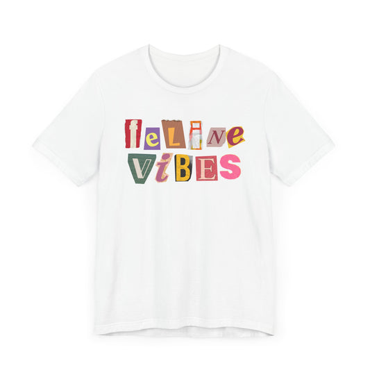 Feline Vibes Cat Tee