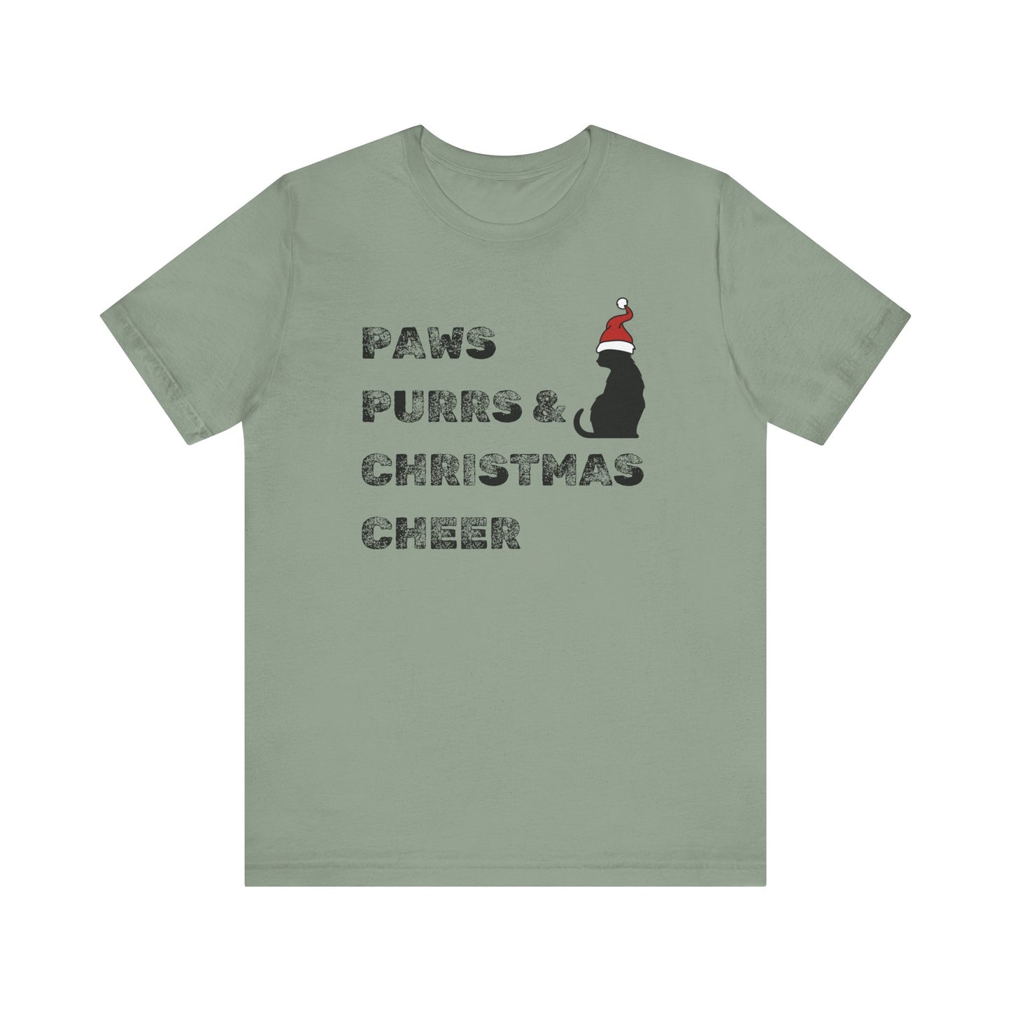 Paws Purrs and Christmas Cheer Holiday Tee