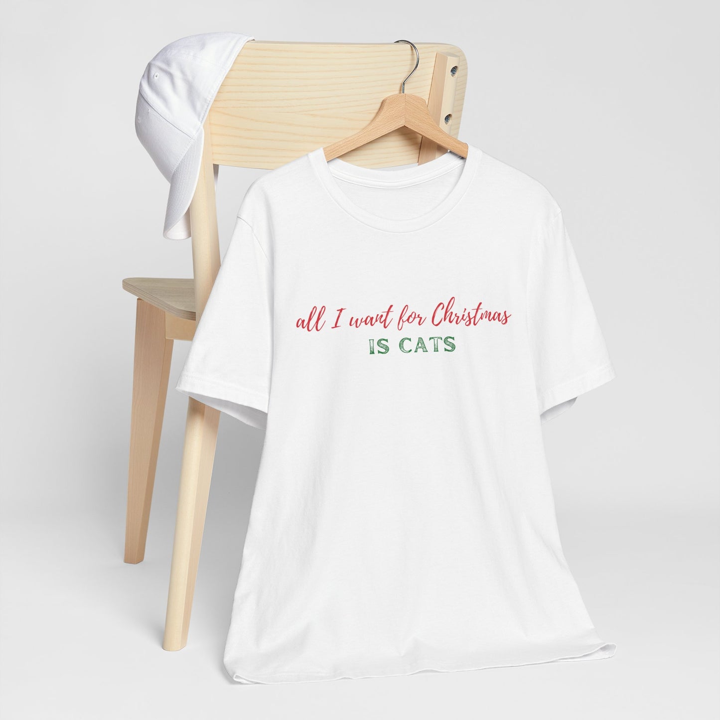 All I Want For Christmas is Cats Tee