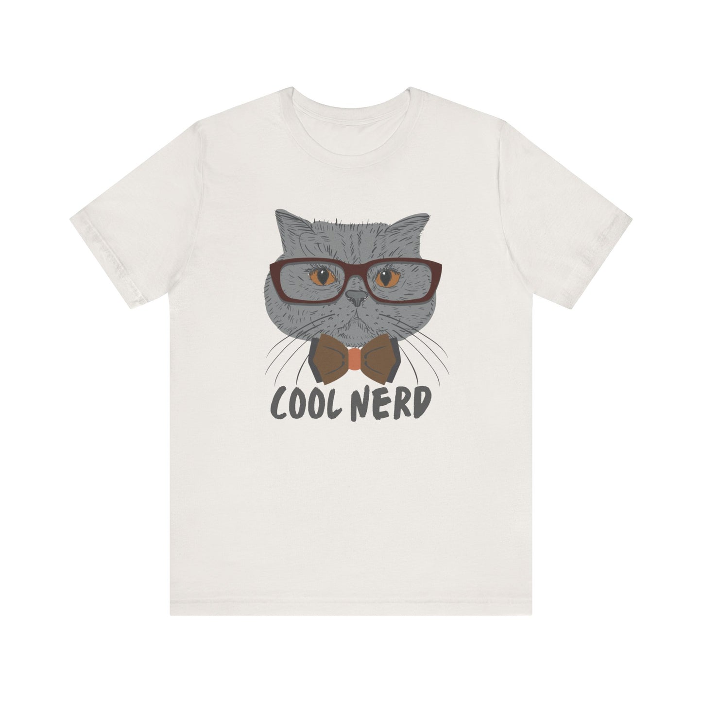 Cool Nerd Trendy Cat Tee