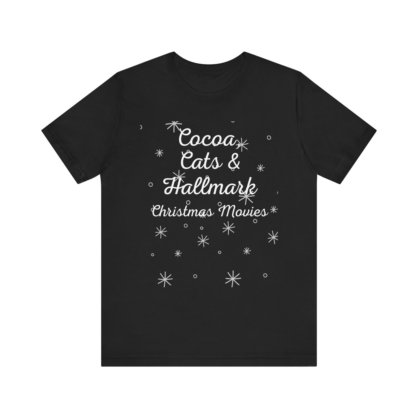 Cocoa, Cats, and Hallmark Christmas Tee