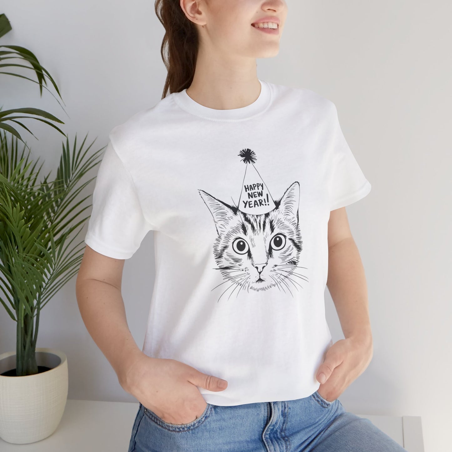 2025 Happy New Years Cat Shirt