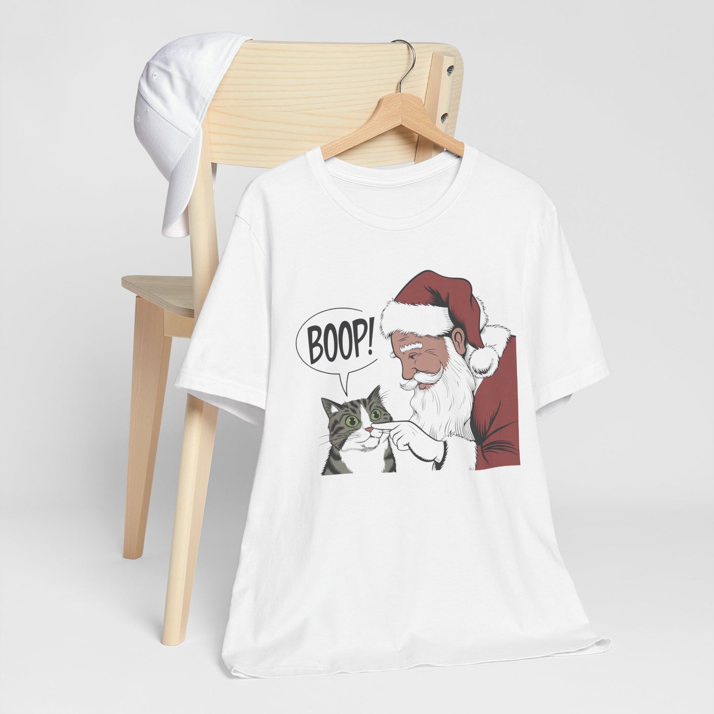 Santa Boop Cat Shirt