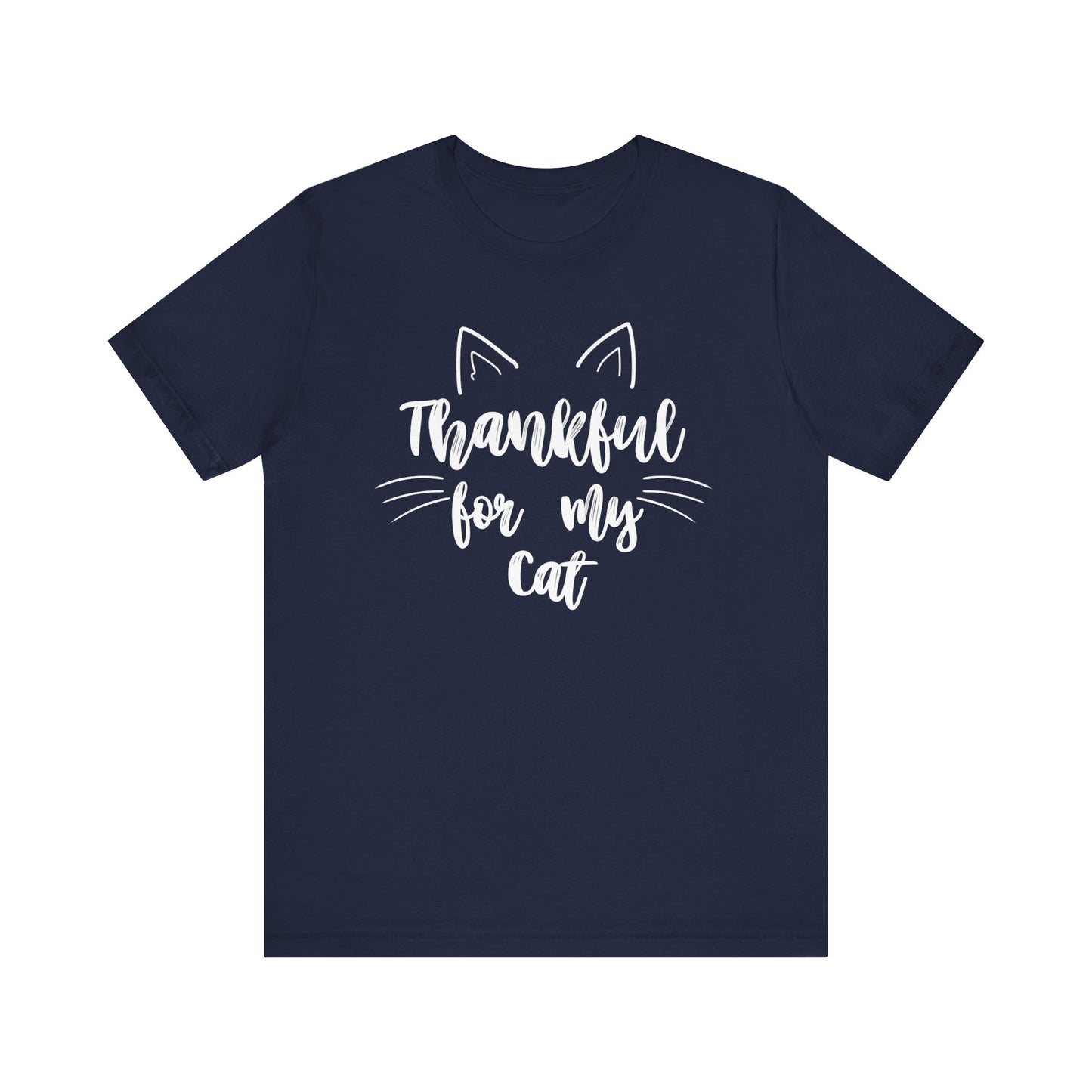 Thankful for My Cat Thanksgiving Shirt