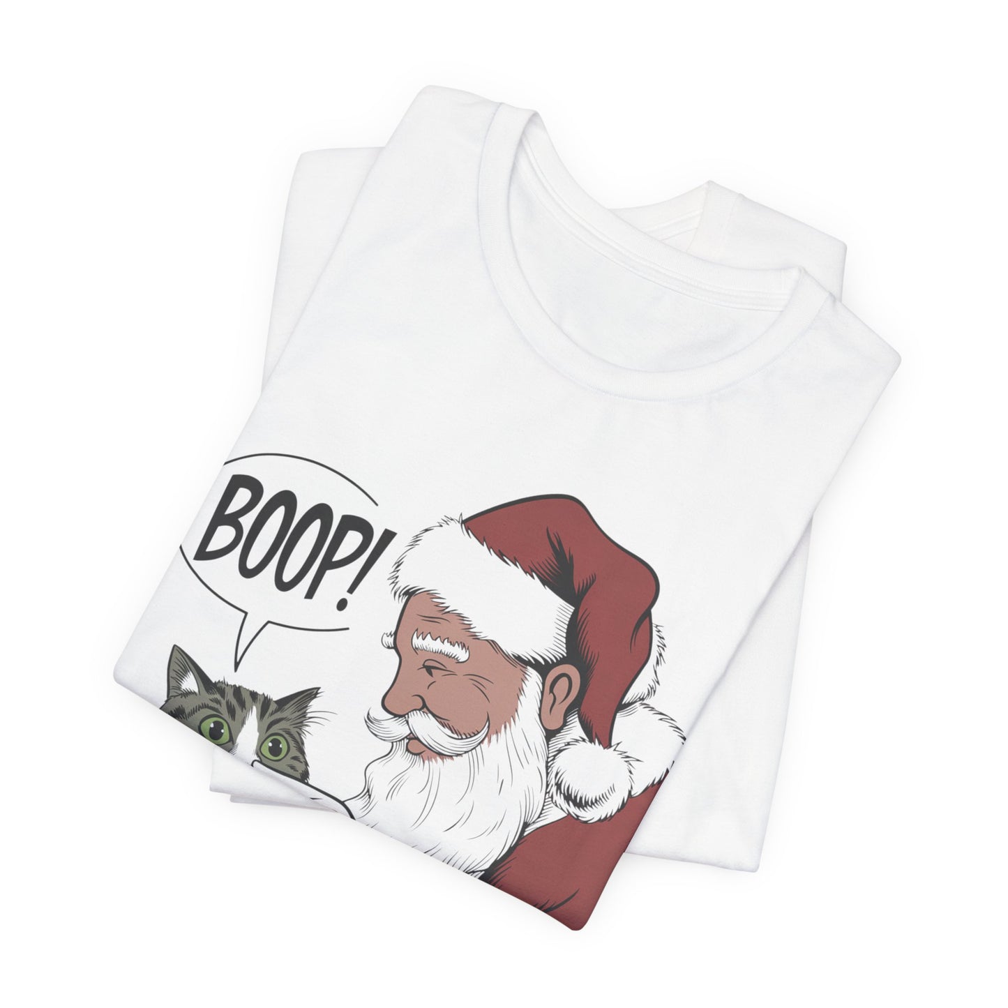 Santa Boop Cat Shirt