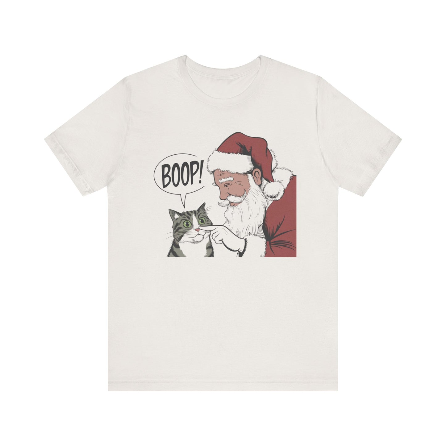 Santa Boop Cat Shirt