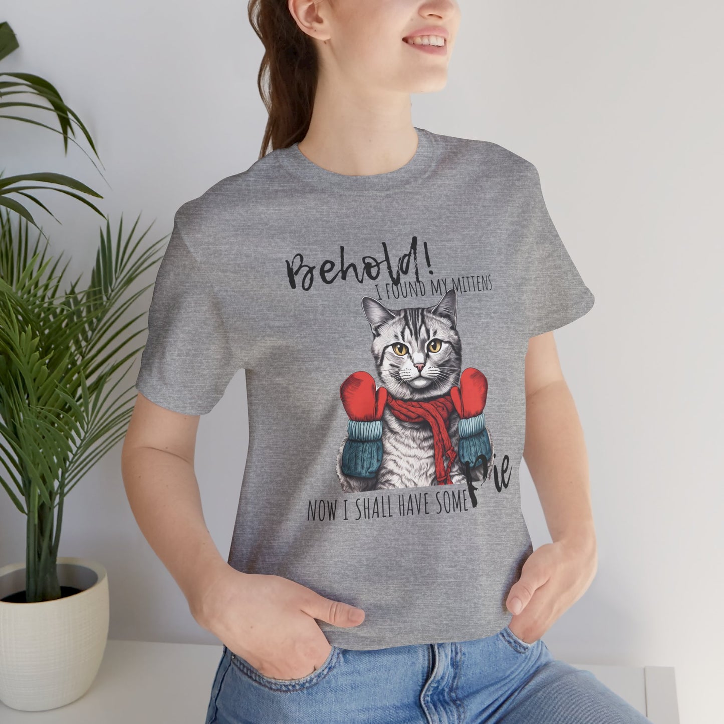 I Have Found My Mittens Cat Christmas Tee