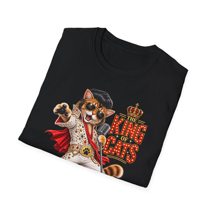 The King of Cats – Funny Cat Music T-Shirt
