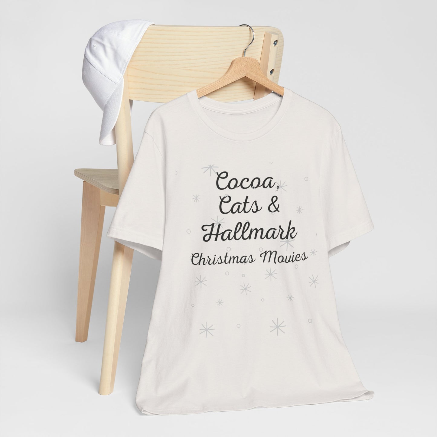 Cocoa, Cats, and Hallmark Christmas Tee