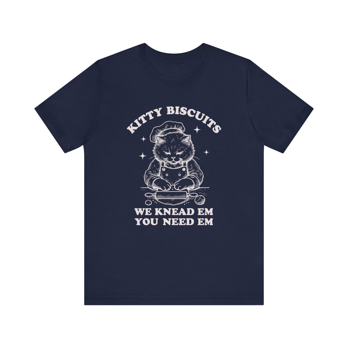 Kitty Biscuits Cat Lover Tee