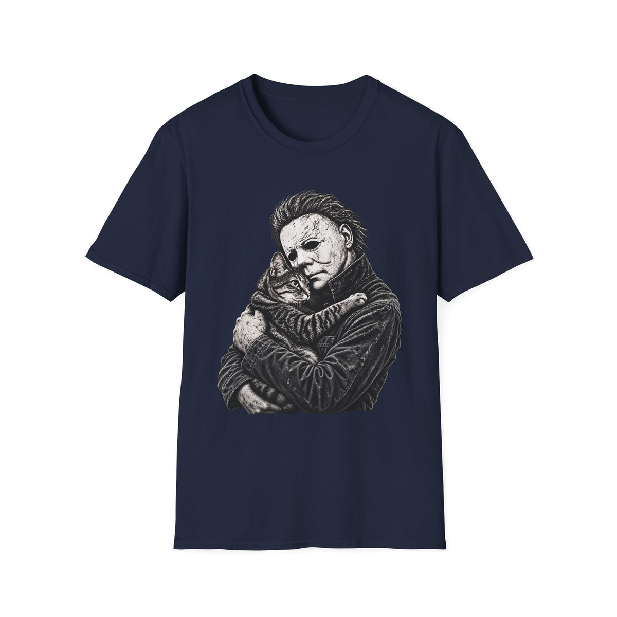 Michael Myers – Funny Cat T-Shirt