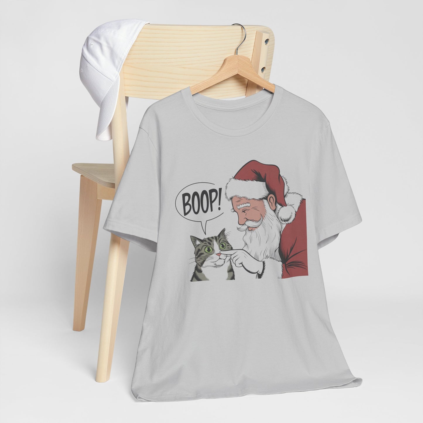 Santa Boop Cat Shirt