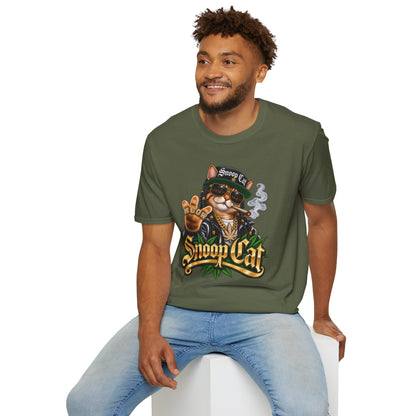 Snoop Cat – Funny Cat Music T-Shirt
