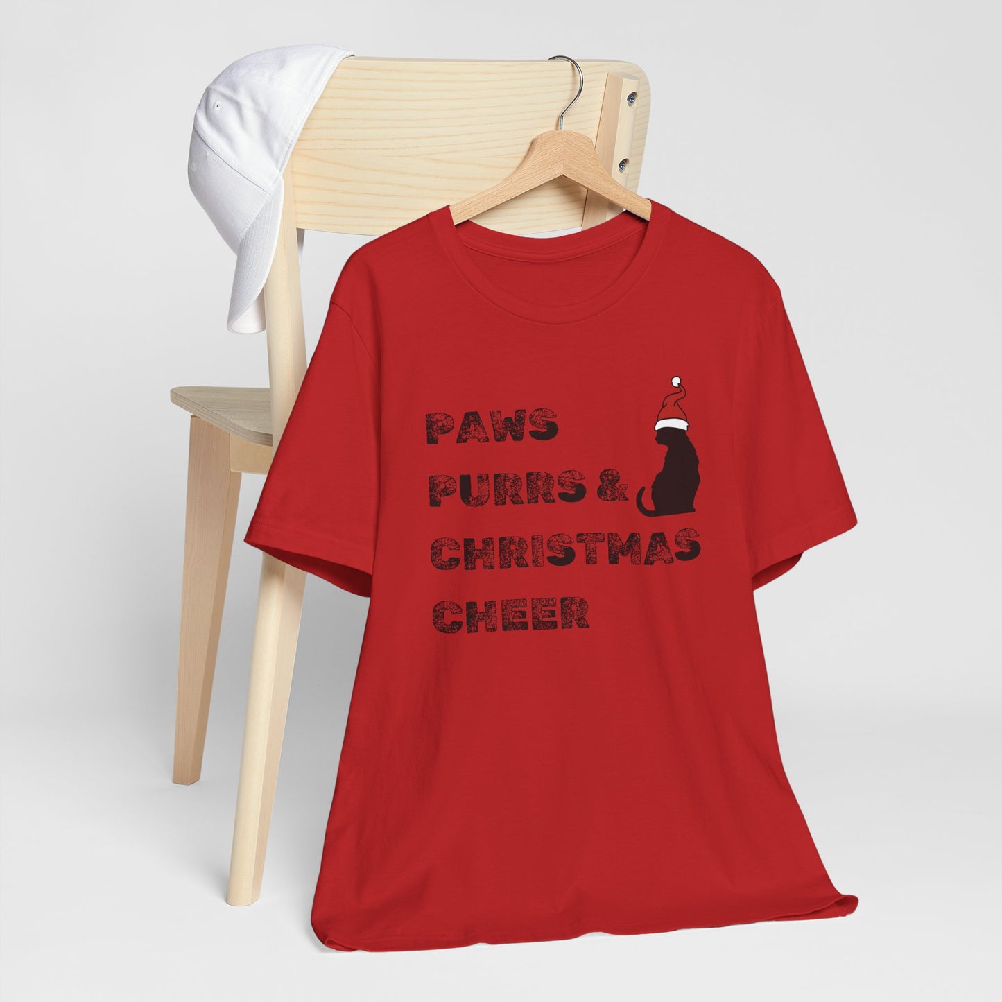 Paws Purrs and Christmas Cheer Holiday Tee