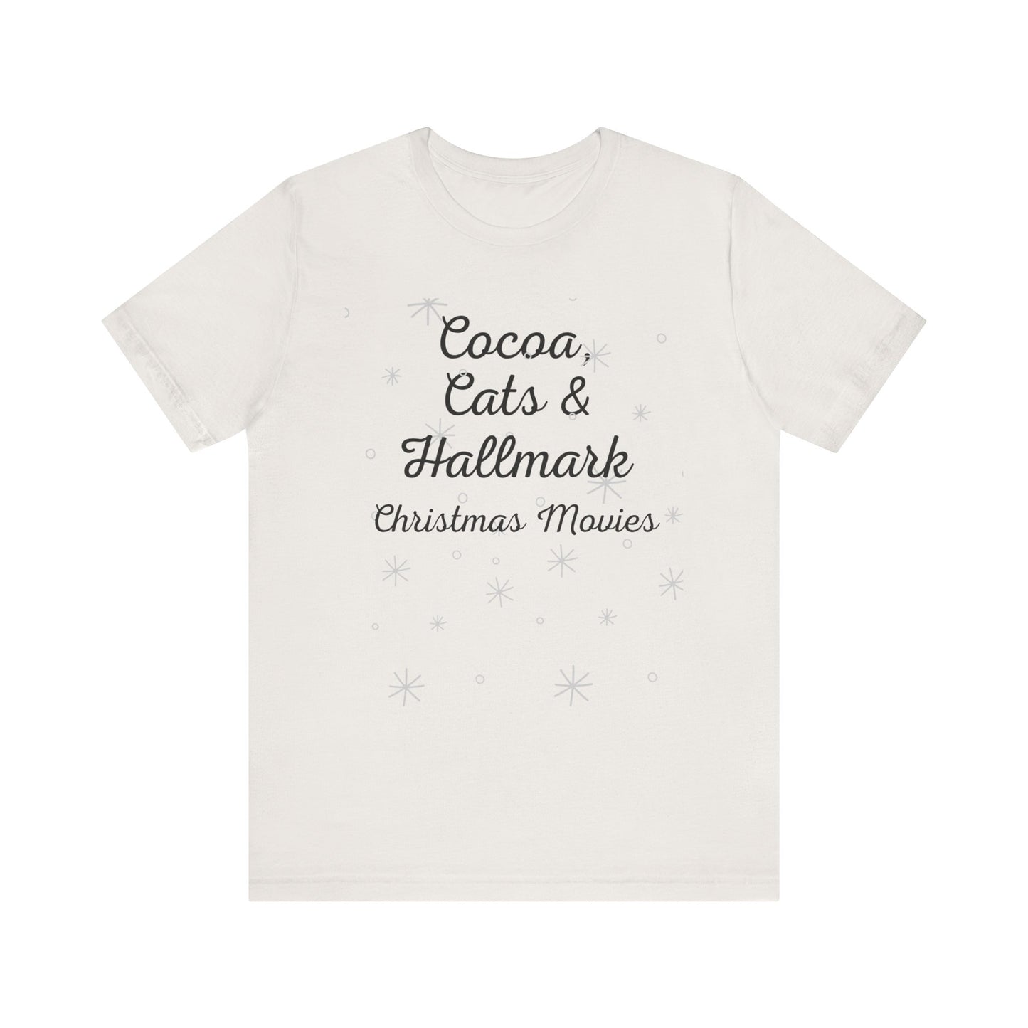 Cocoa, Cats, and Hallmark Christmas Tee