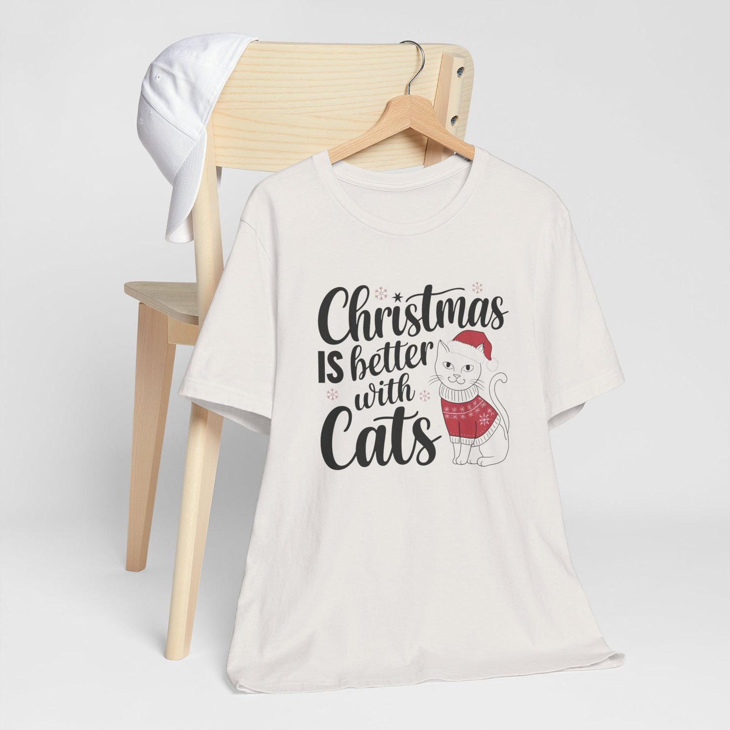 Christmas is better with cats tee