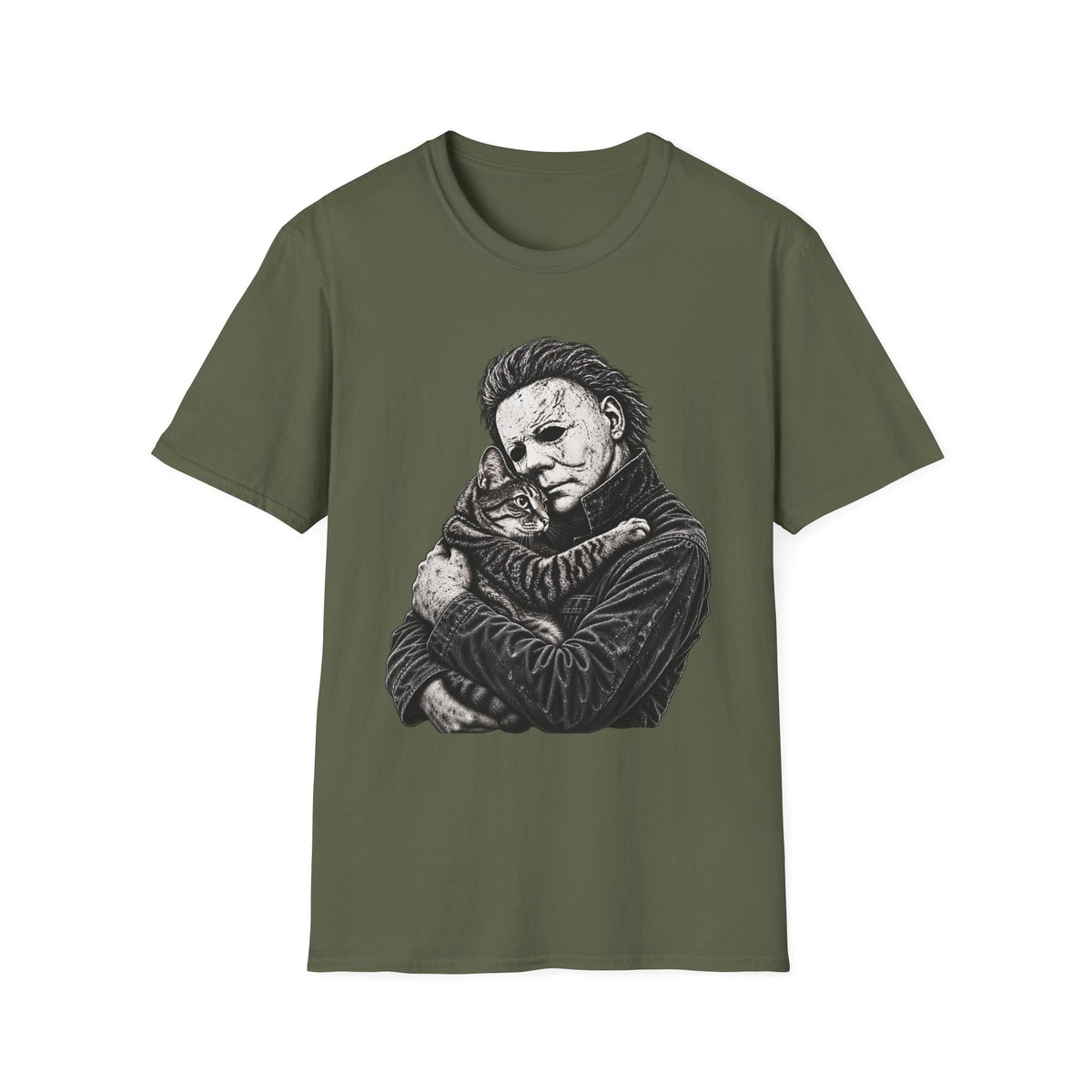 Michael Myers – Funny Cat T-Shirt