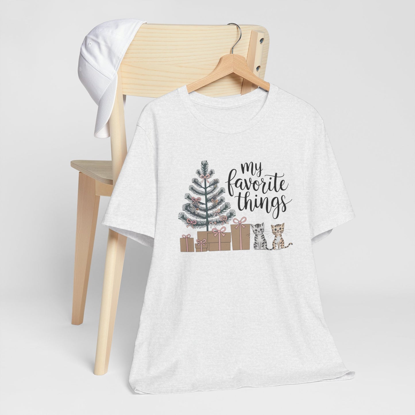 My Favorite Things Cat Bow Shirt