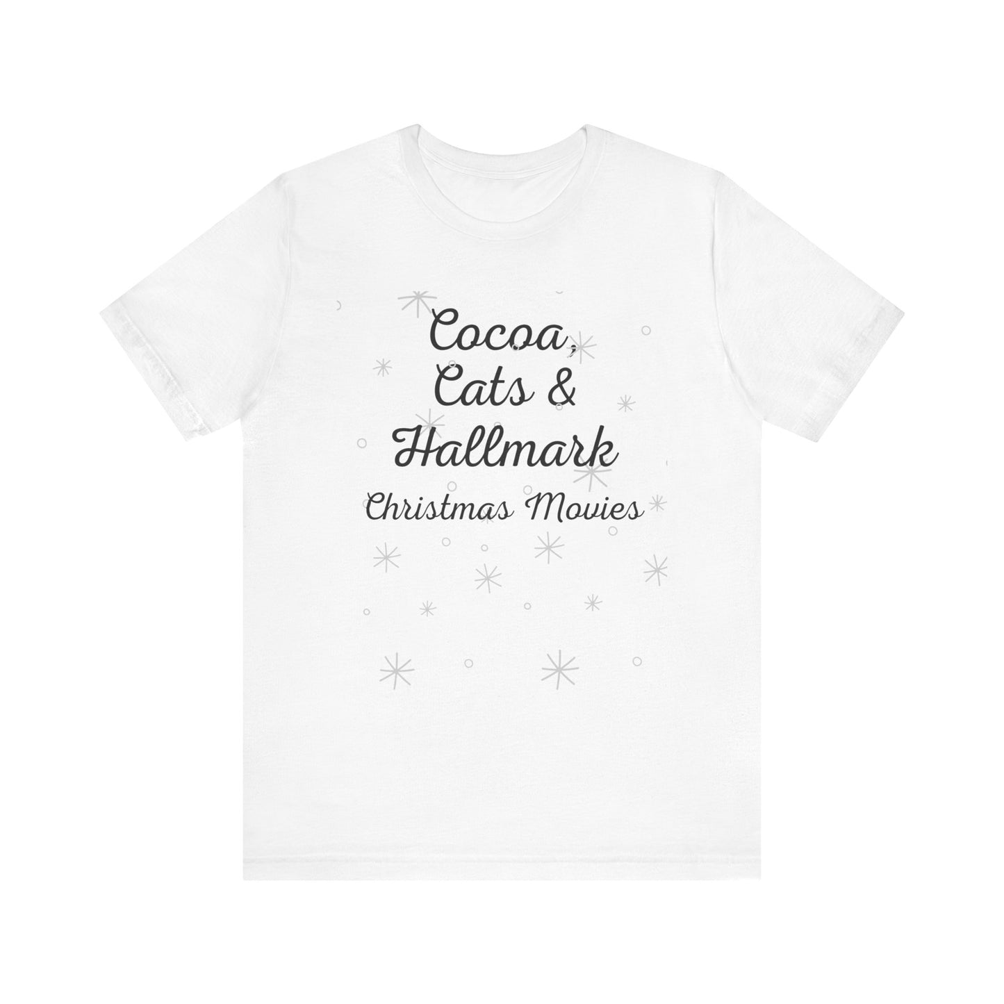 Cocoa, Cats, and Hallmark Christmas Tee