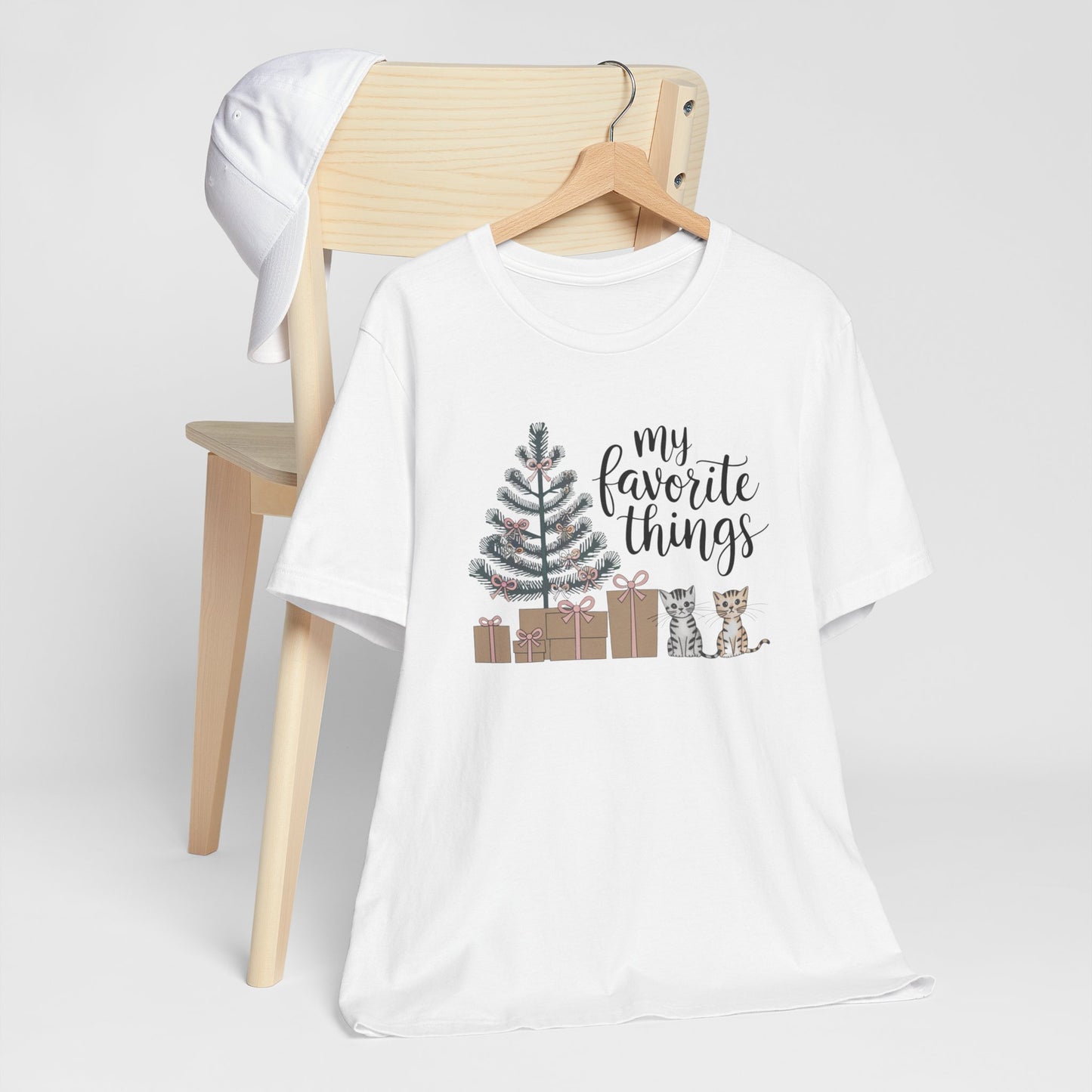 My Favorite Things Cat Bow Shirt