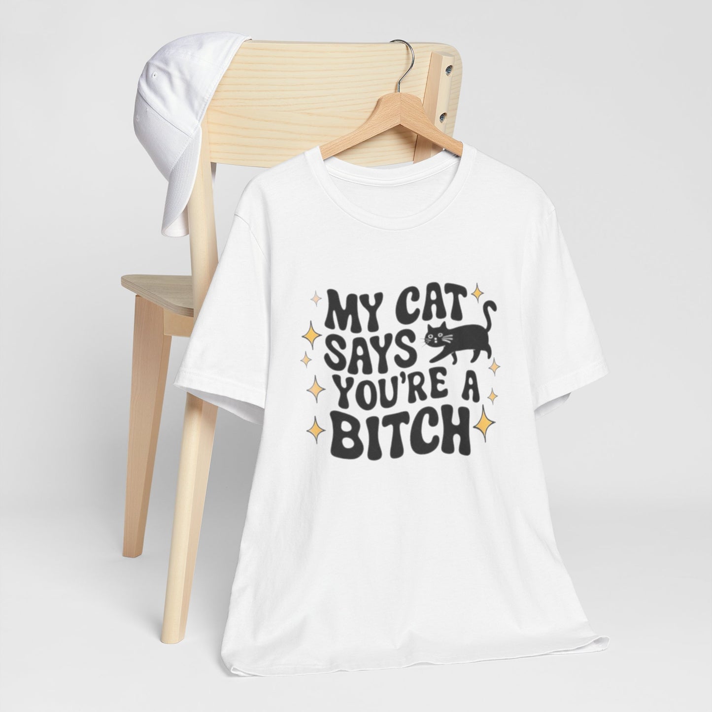 My Cat Says Funny Humor Tee