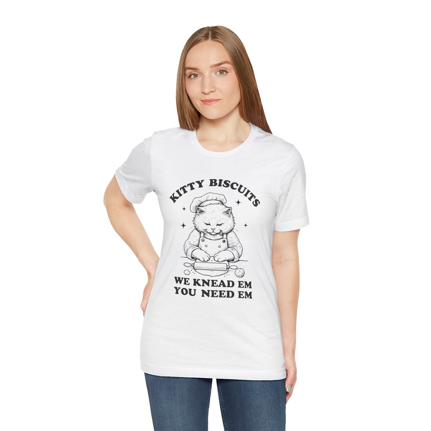 Kitty Biscuits Cat Lover Tee