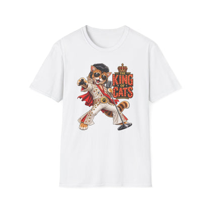 The King of Cats – Funny Cat Music T-Shirt