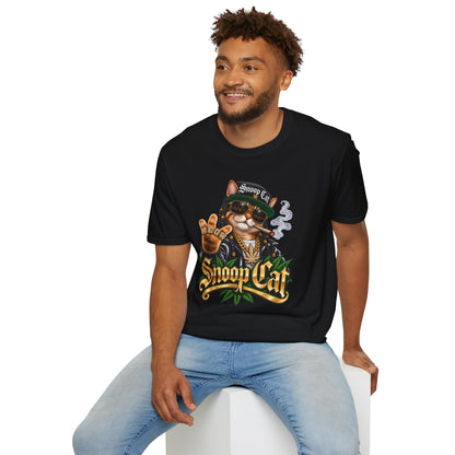 Snoop Cat – Funny Cat Music T-Shirt