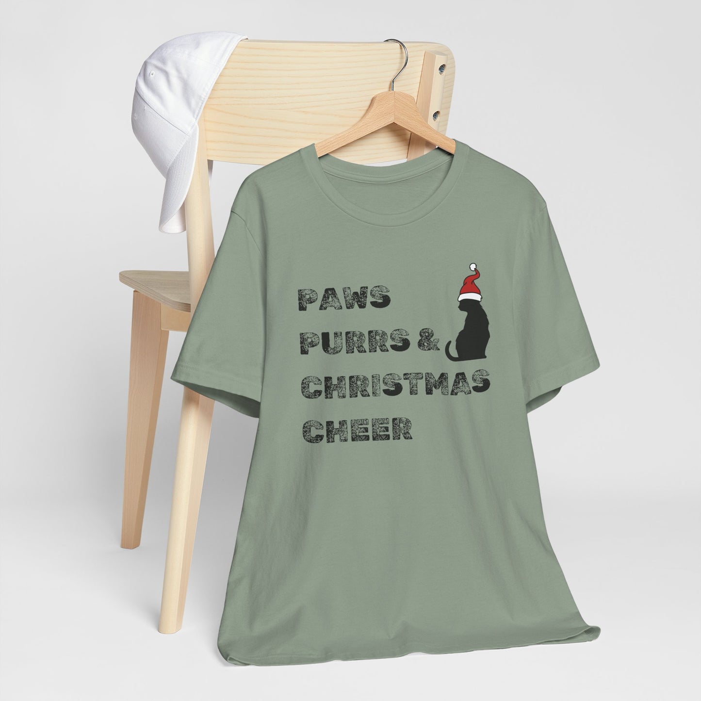 Paws Purrs and Christmas Cheer Holiday Tee