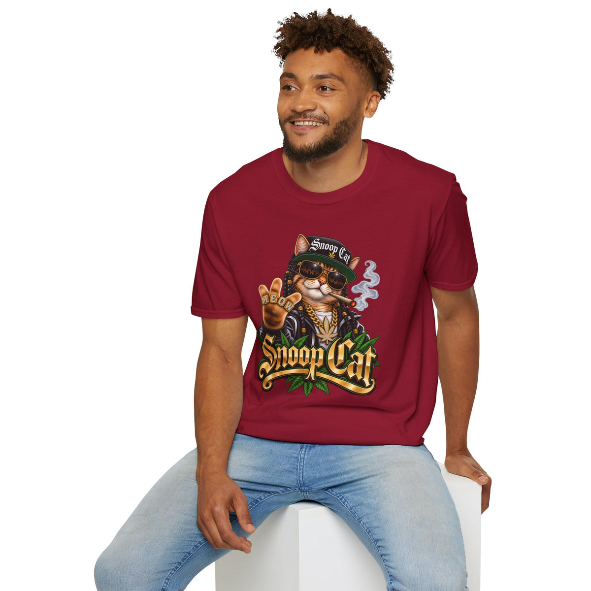 Snoop Cat – Funny Cat Music T-Shirt
