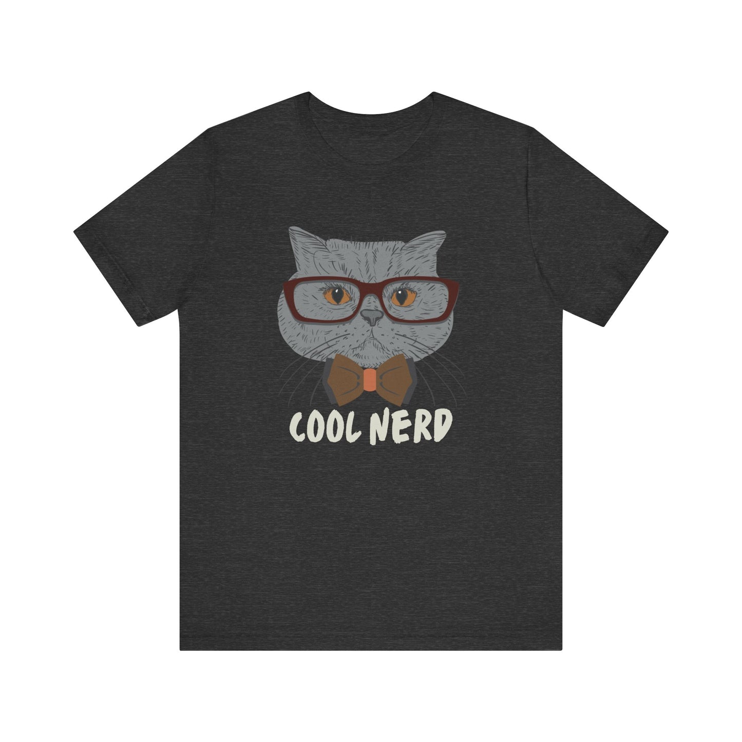 Cool Nerd Trendy Cat Tee