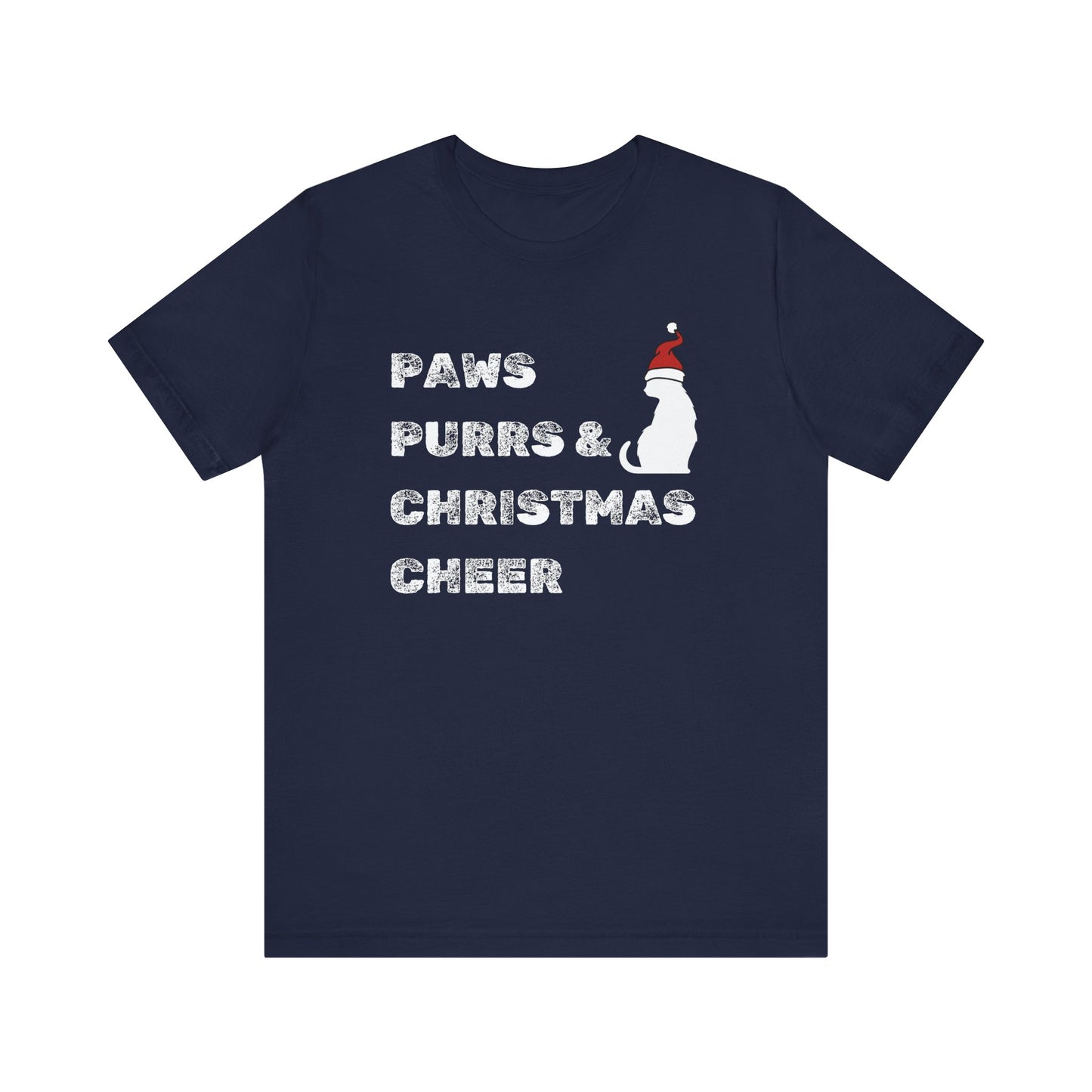 Paws Purrs and Christmas Cheer Holiday Tee