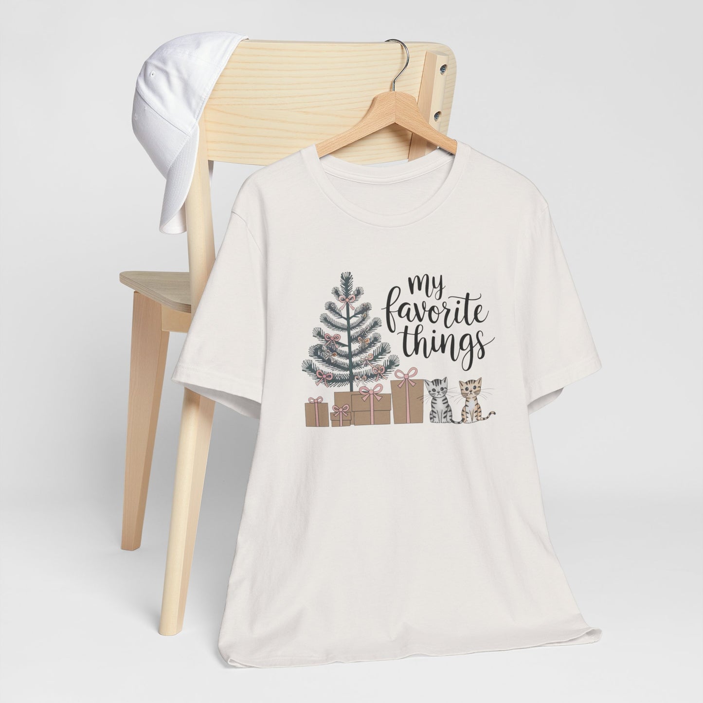 My Favorite Things Cat Bow Shirt