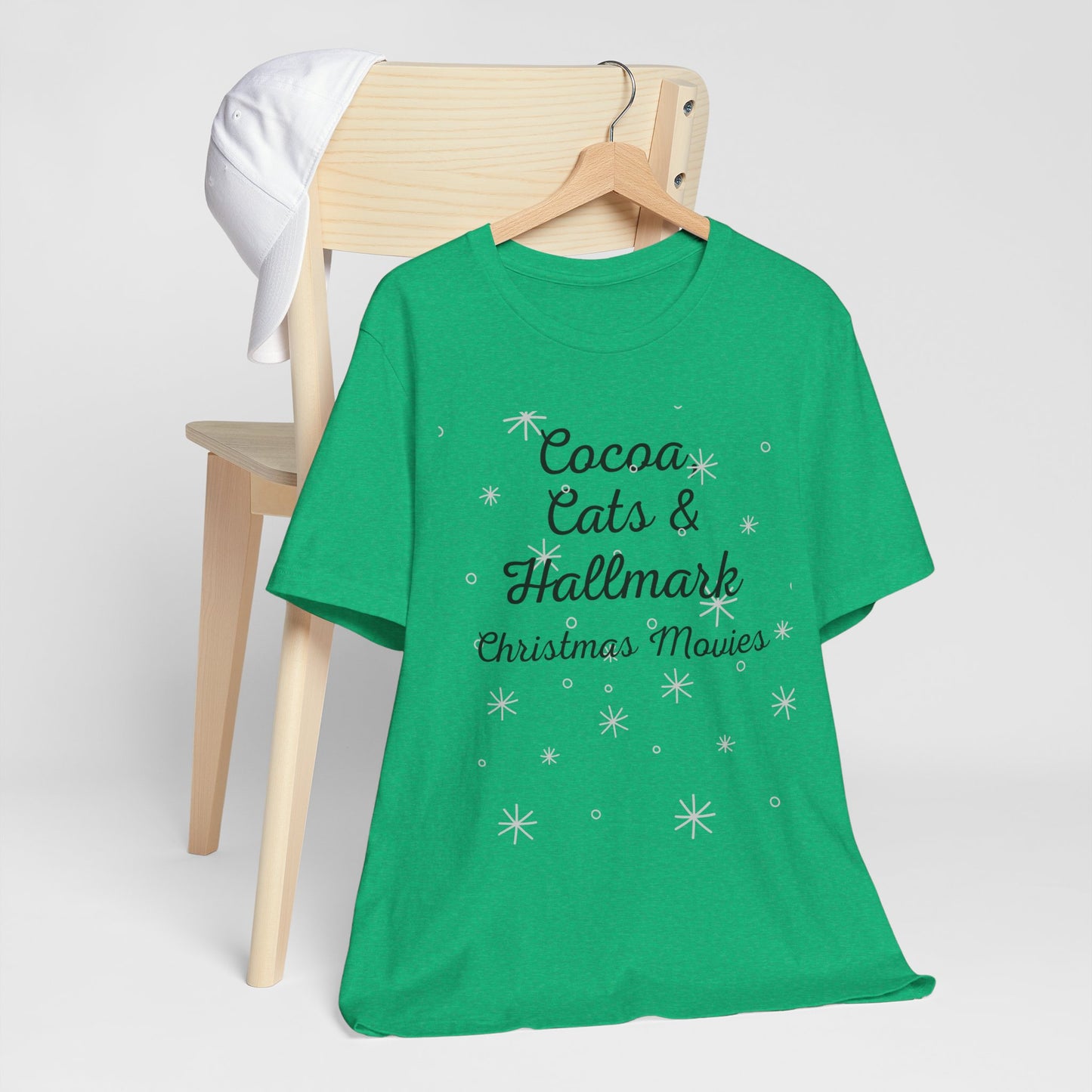 Cocoa, Cats, and Hallmark Christmas Tee