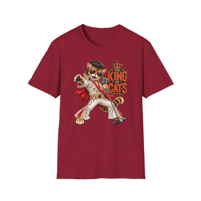 The King of Cats – Funny Cat Music T-Shirt