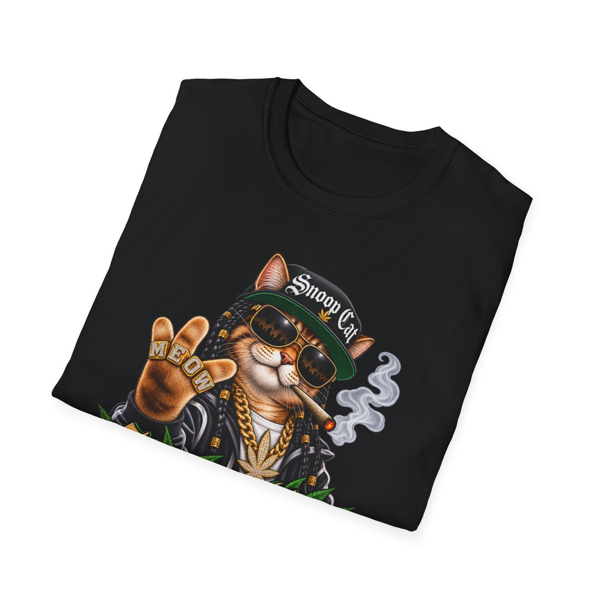 Snoop Cat – Funny Cat Music T-Shirt