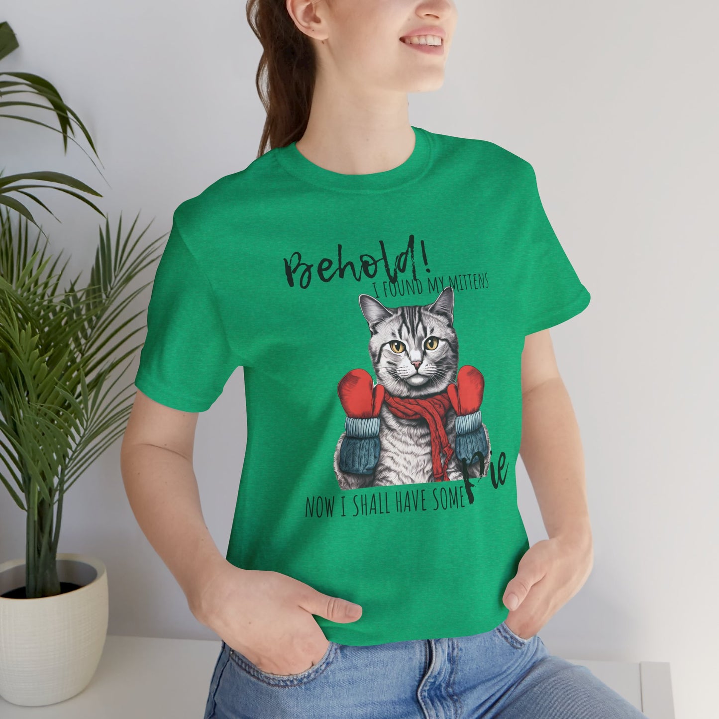 I Have Found My Mittens Cat Christmas Tee