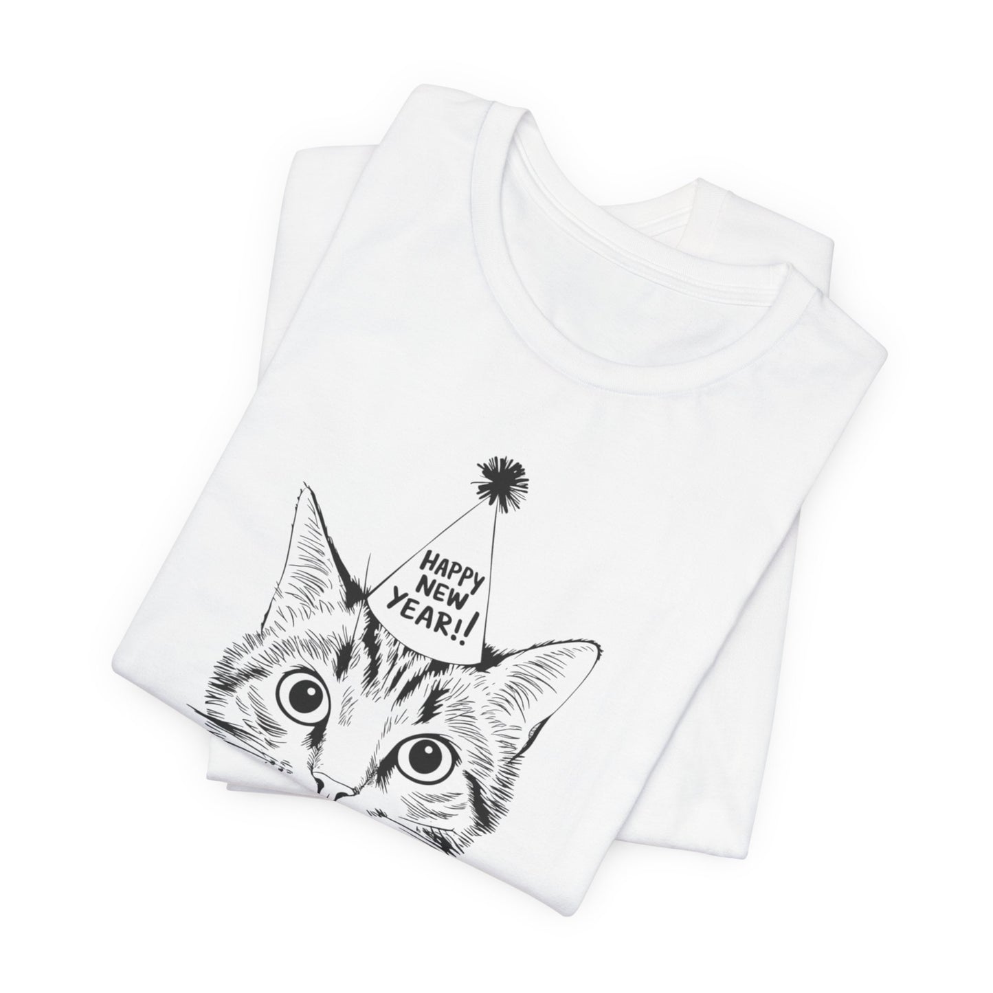 2025 Happy New Years Cat Shirt