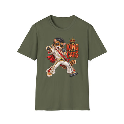 The King of Cats – Funny Cat Music T-Shirt