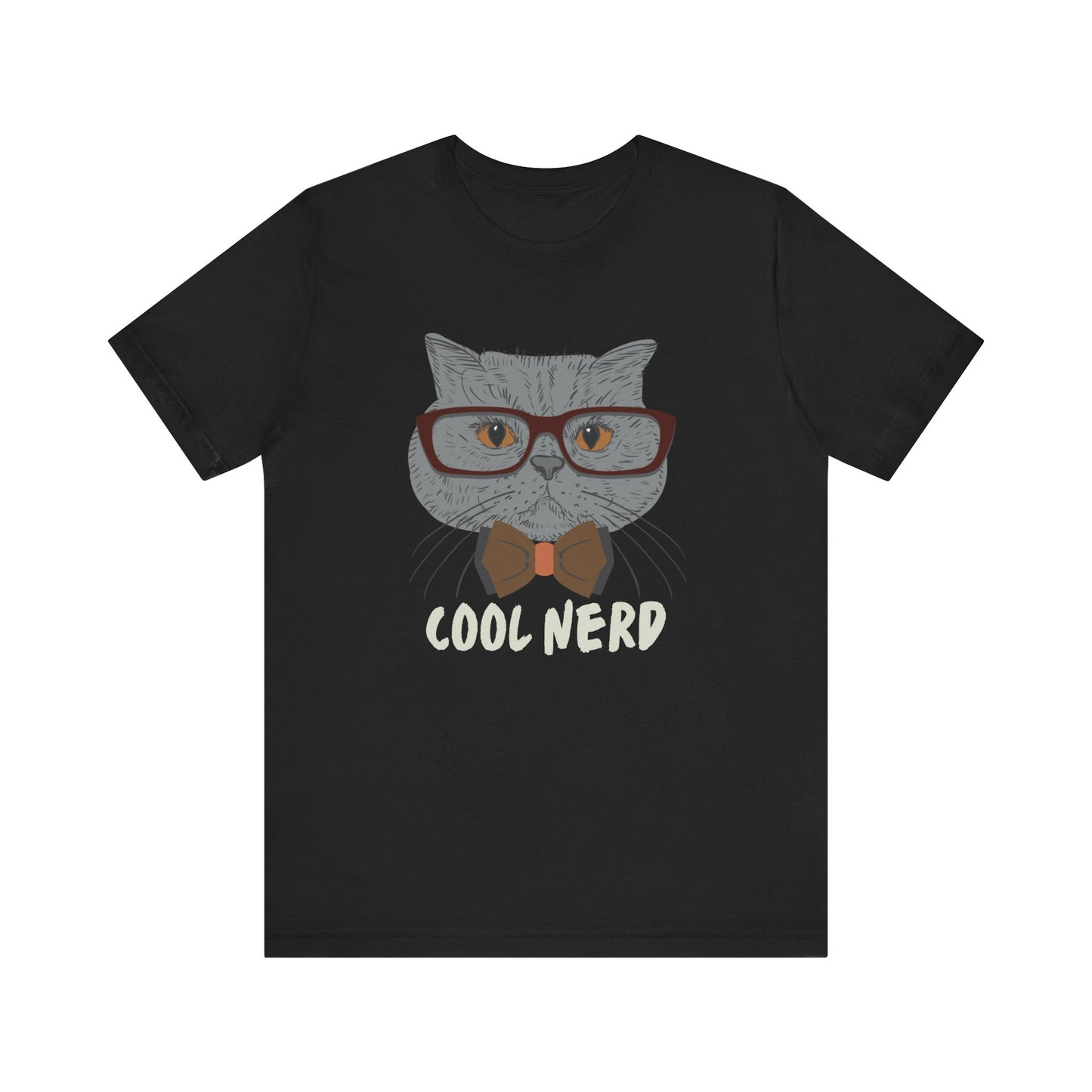 Cool Nerd Trendy Cat Tee