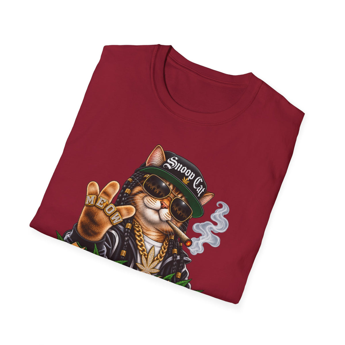 Snoop Cat – Funny Cat Music T-Shirt