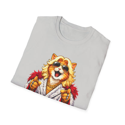 Ric Flair Cat Parody Shirt | Funny Wrestling Cat WOOOO Graphic T-Shirt