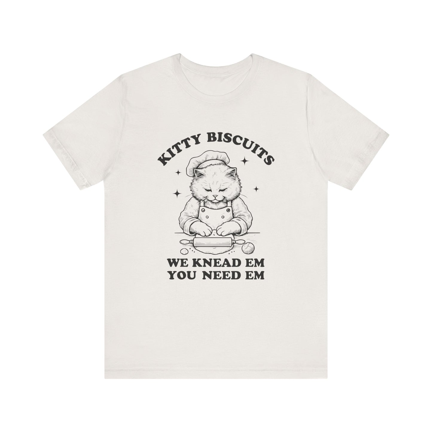 Kitty Biscuits Cat Lover Tee