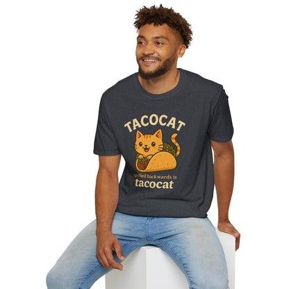 Taco Cat T-Shirt, Funny Cat Tee, Unisex Gift, Animal Lover Apparel, Taco Lover Shirt,