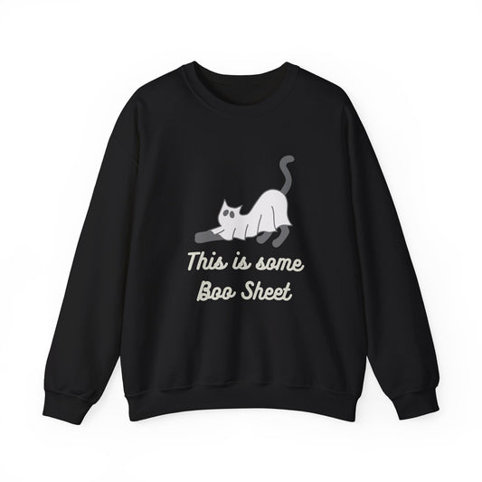 Crewneck Sweatshirt- This is Some Boo Sheet