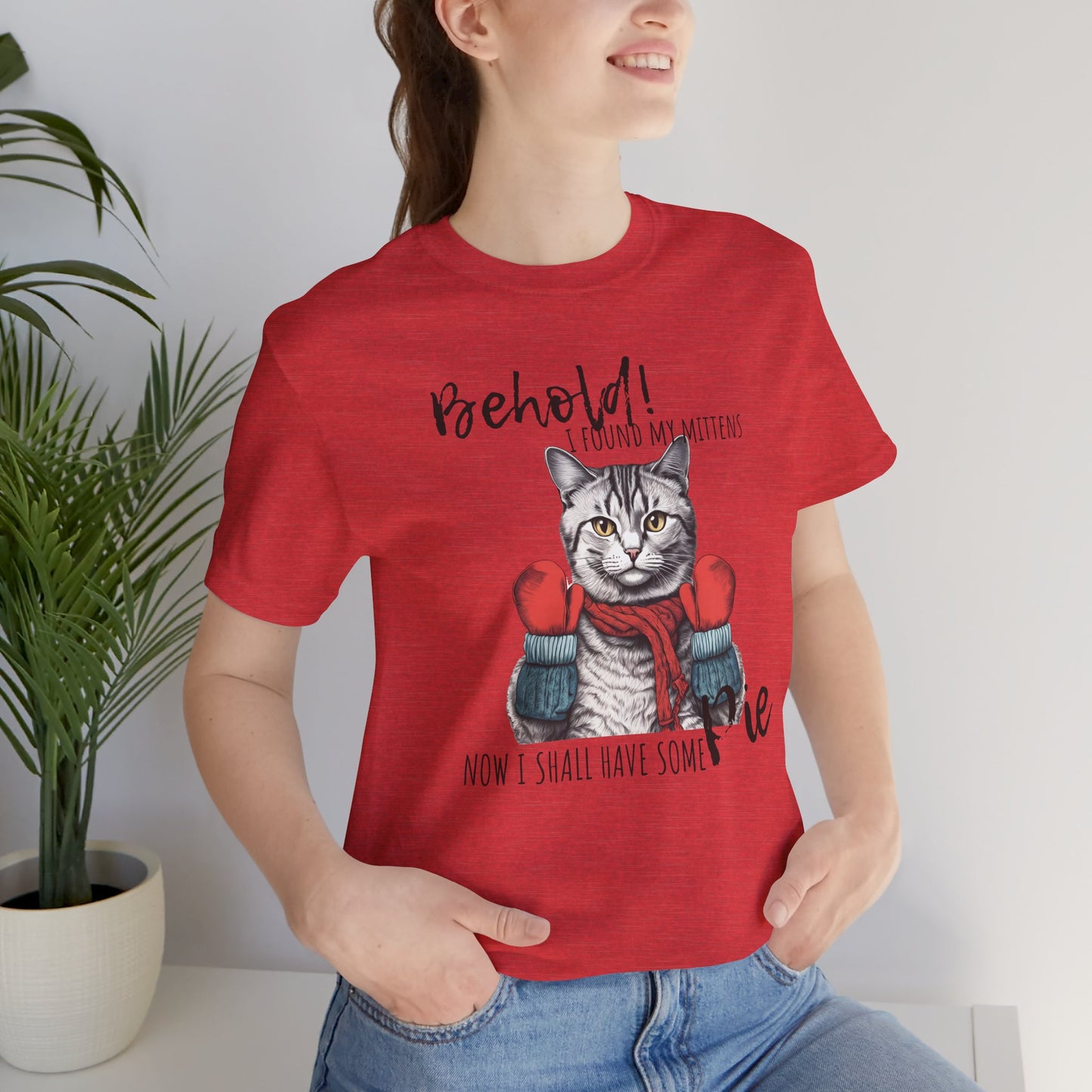 I Have Found My Mittens Cat Christmas Tee