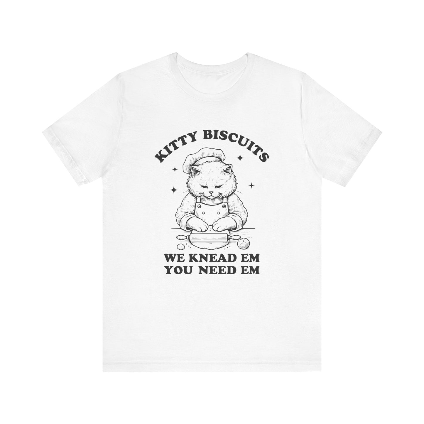 Kitty Biscuits Cat Lover Tee