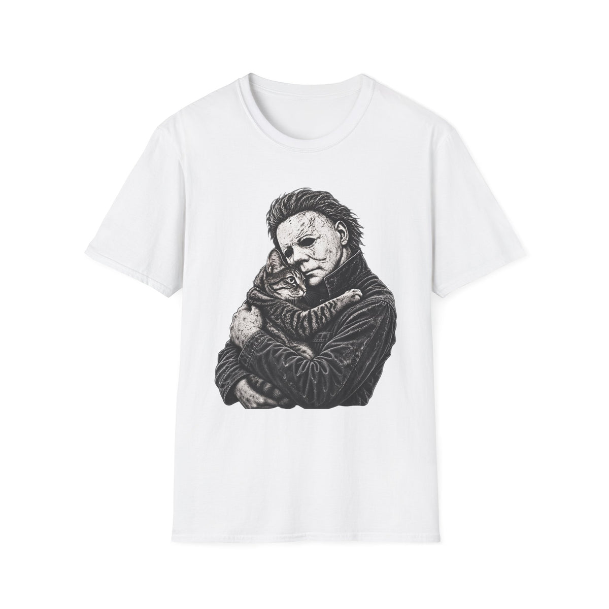Michael Myers – Funny Cat T-Shirt